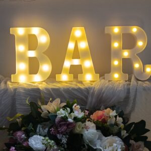 LED nápis BAR