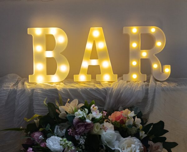 LED nápis BAR