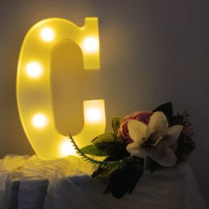 LED písmeno C