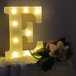 LED písmeno E