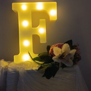 LED písmeno F
