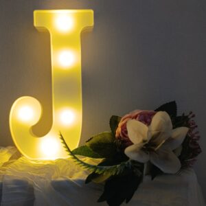 LED písmeno J