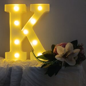 LED písmeno K