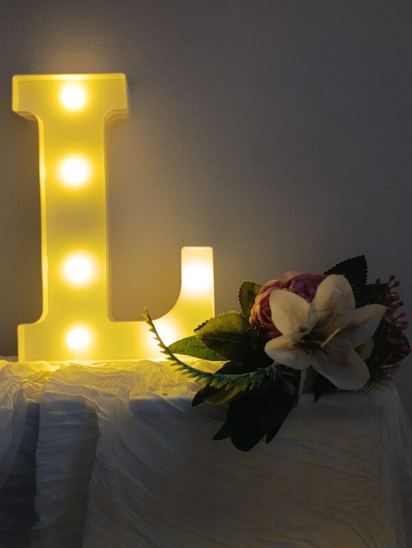 LED písmeno L