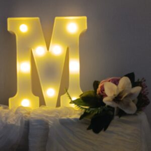 LED písmeno M