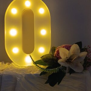 LED písmeno O