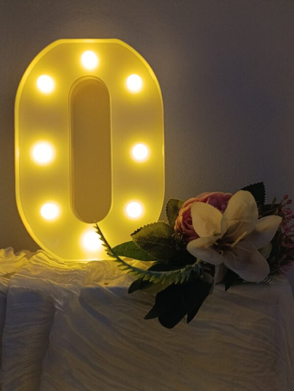 LED písmeno O