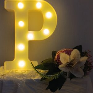 LED písmeno P