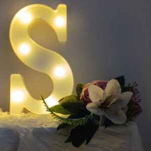 LED písmeno S