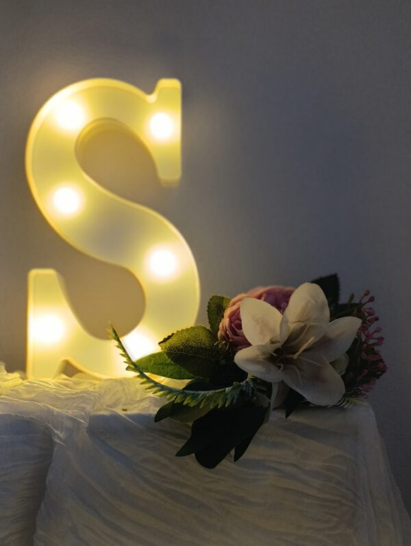 LED písmeno S