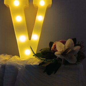 LED písmeno V