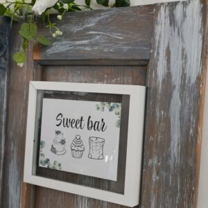Rámeček bílý Sweet bar