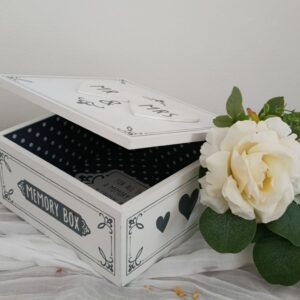 Krabička memory box "Mr and Mrs"