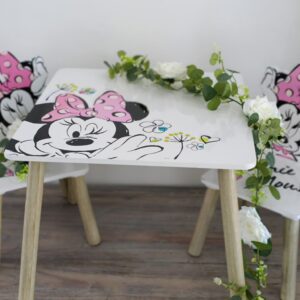 Stoleček a židle "Minnie"