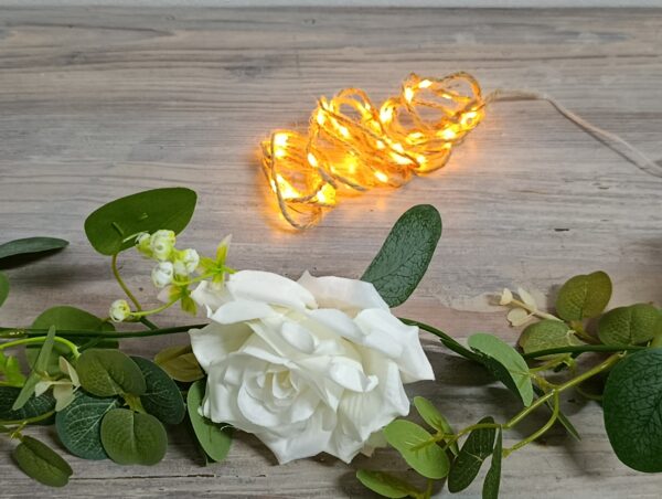 LED světelný řetěz juta