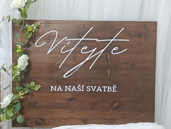 Uvítací cedule