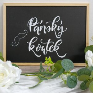 Rámeček "Pánský koutek"