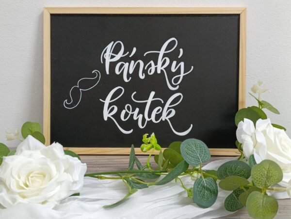 Rámeček "Pánský koutek"
