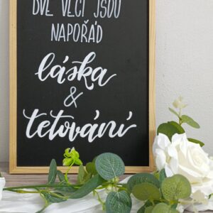 Rámeček "Láska a tetování"